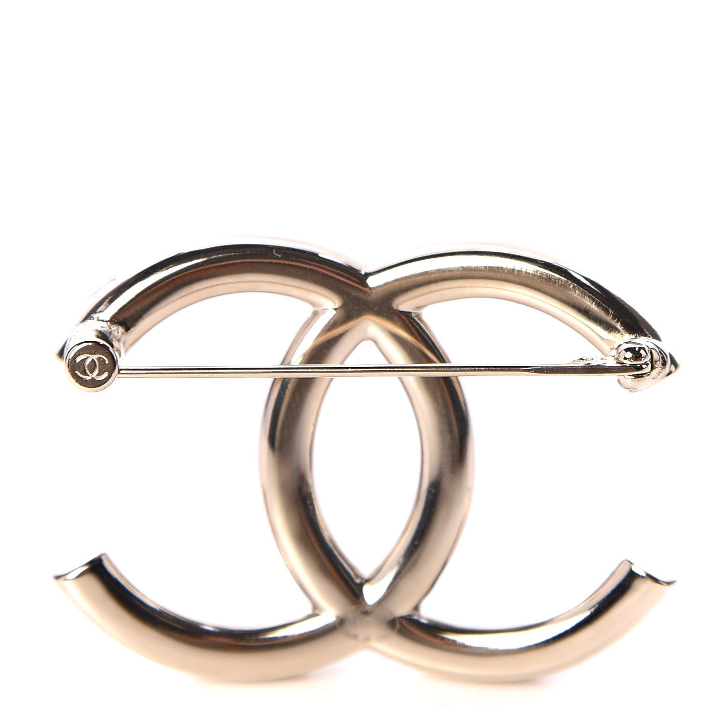 Baguette Crystal High Society CC Earrings Gold