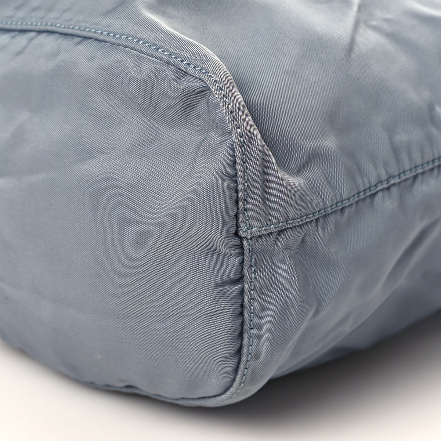 Nylon Vela Drawstring Pouch Blue