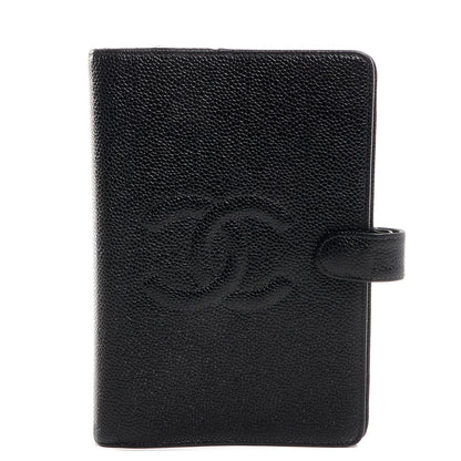 Chanel Caviar CC Small Ring Agenda Planner Black 1 of 7