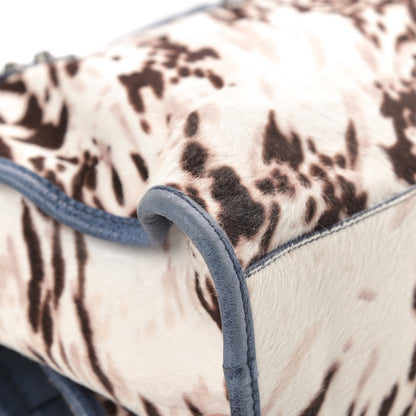 Balenciaga Agneau Pony Hair Leopard Print City Bleu Roi 11 of 14
