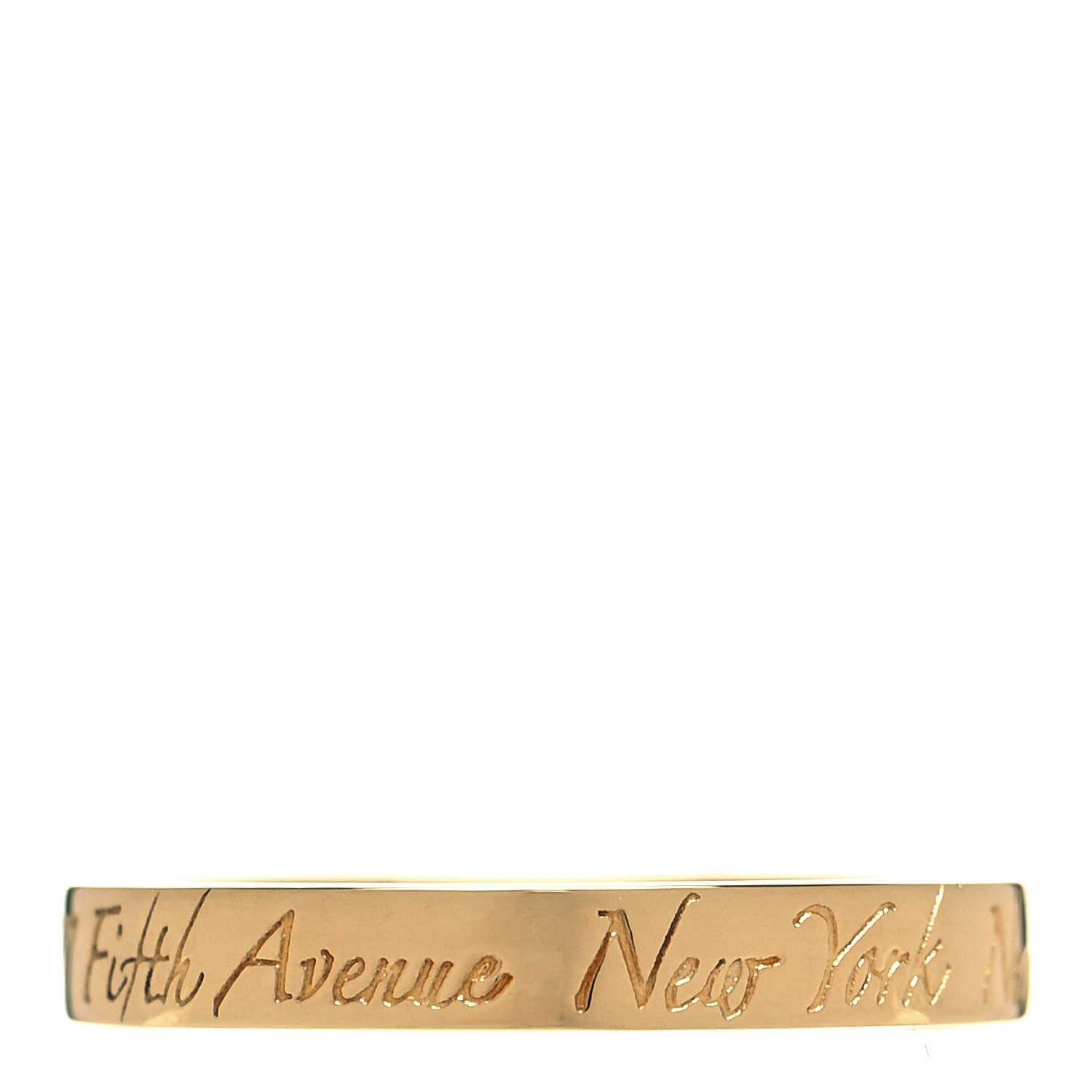 Tiffany 18K Yellow Gold Notes Ring 47 4 3 of 4