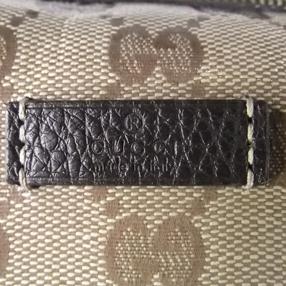 Gucci Crystal Monogram Dollar Calfskin Medium Joy Boston Beige Ebony Testa di Moro 5 of 9
