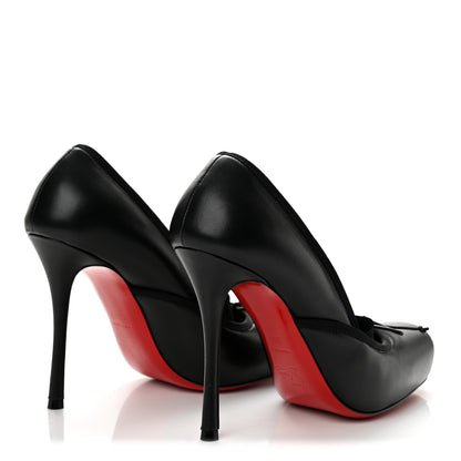 Christian Louboutin Nappa Cassiastic 100 Pumps 38.5 Black 5 of 8