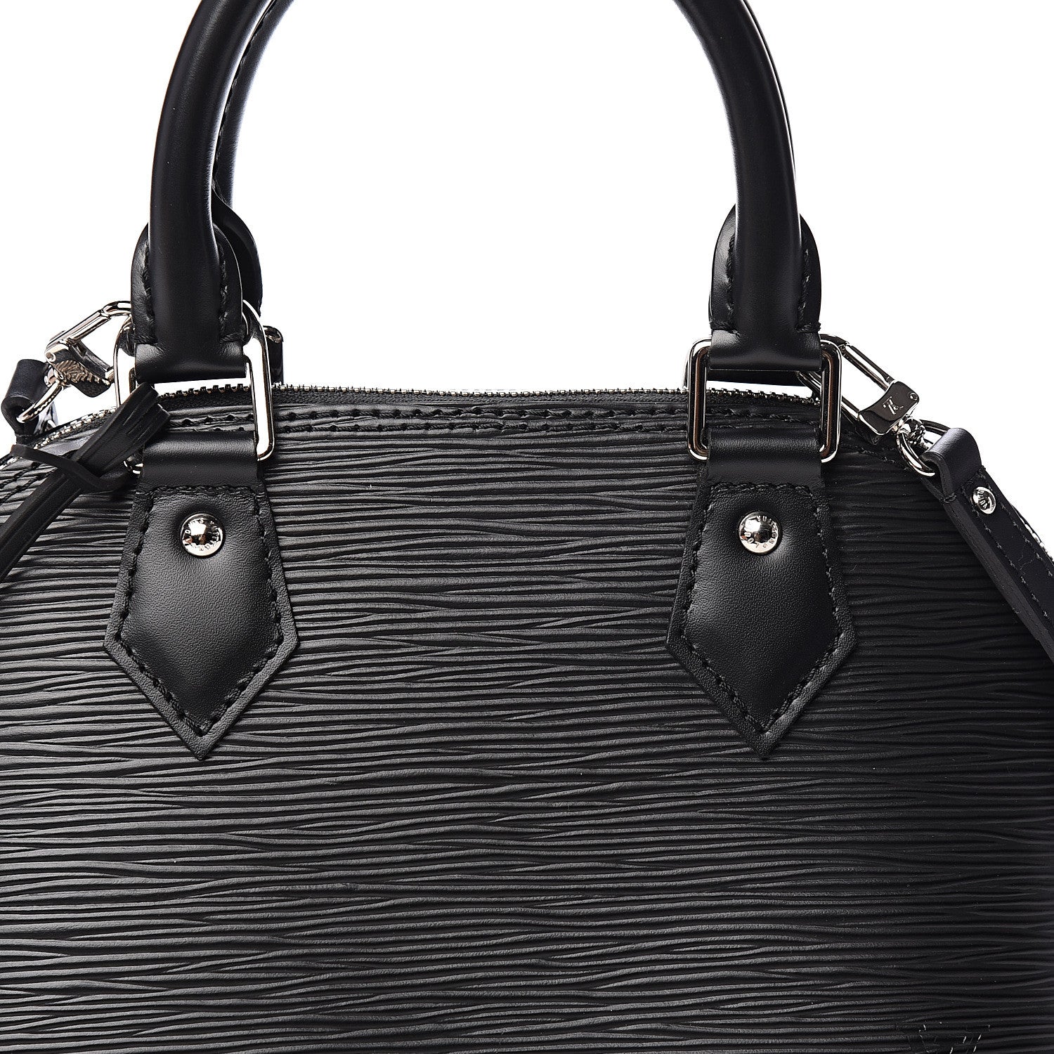 Louis Vuitton Epi Alma BB Black 9 of 10