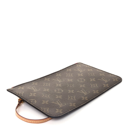 Louis Vuitton Monogram Neverfull MM GM Pochette Pivoine 4 of 8