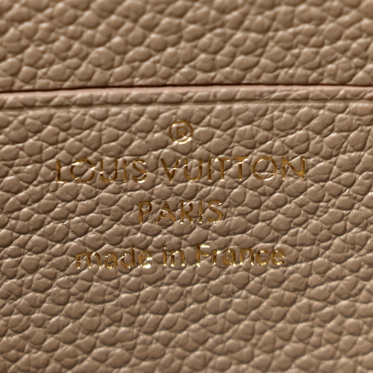 Empreinte Monogram Giant Ivy Wallet On Chain Tourterelle Creme