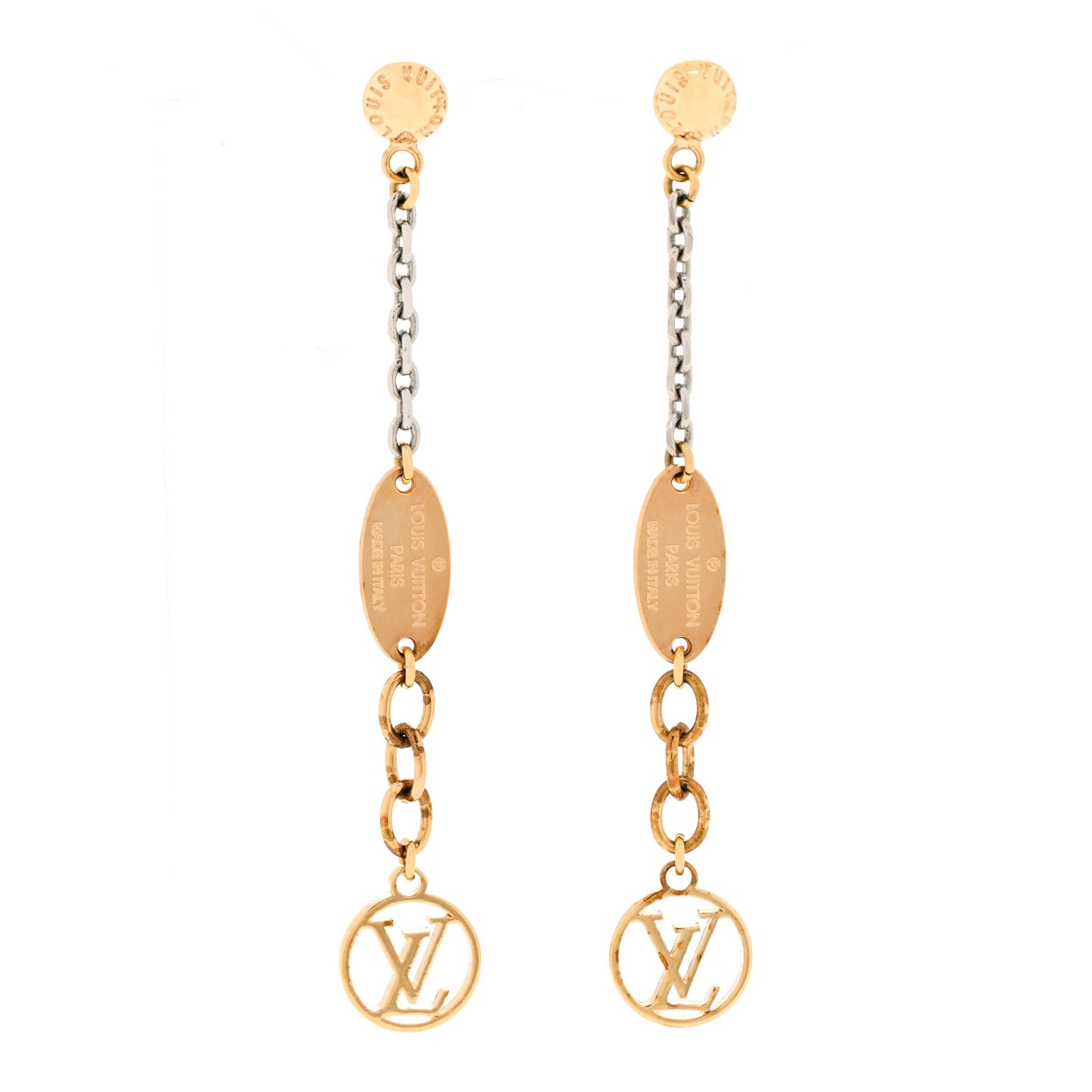 Logomania Earrings Gold
