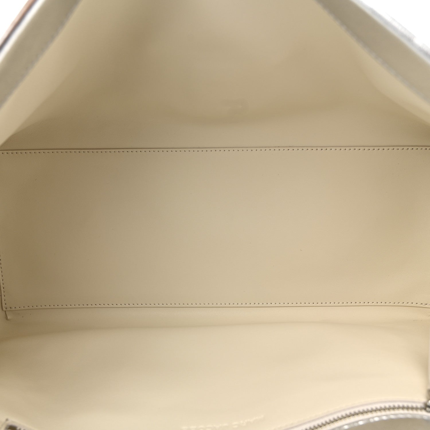 Marc Jacobs Metallic Calfskin Large Dual Shoulder Bag Silver 5 of 11