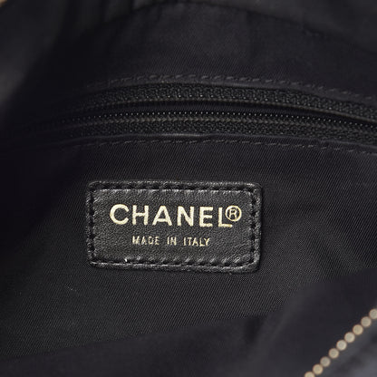 Chanel Nylon Travel Hobo Black 6 of 12