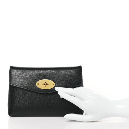 Mulberry Small Classic Grain Darley Cosmetic Pouch Black 2 of 9