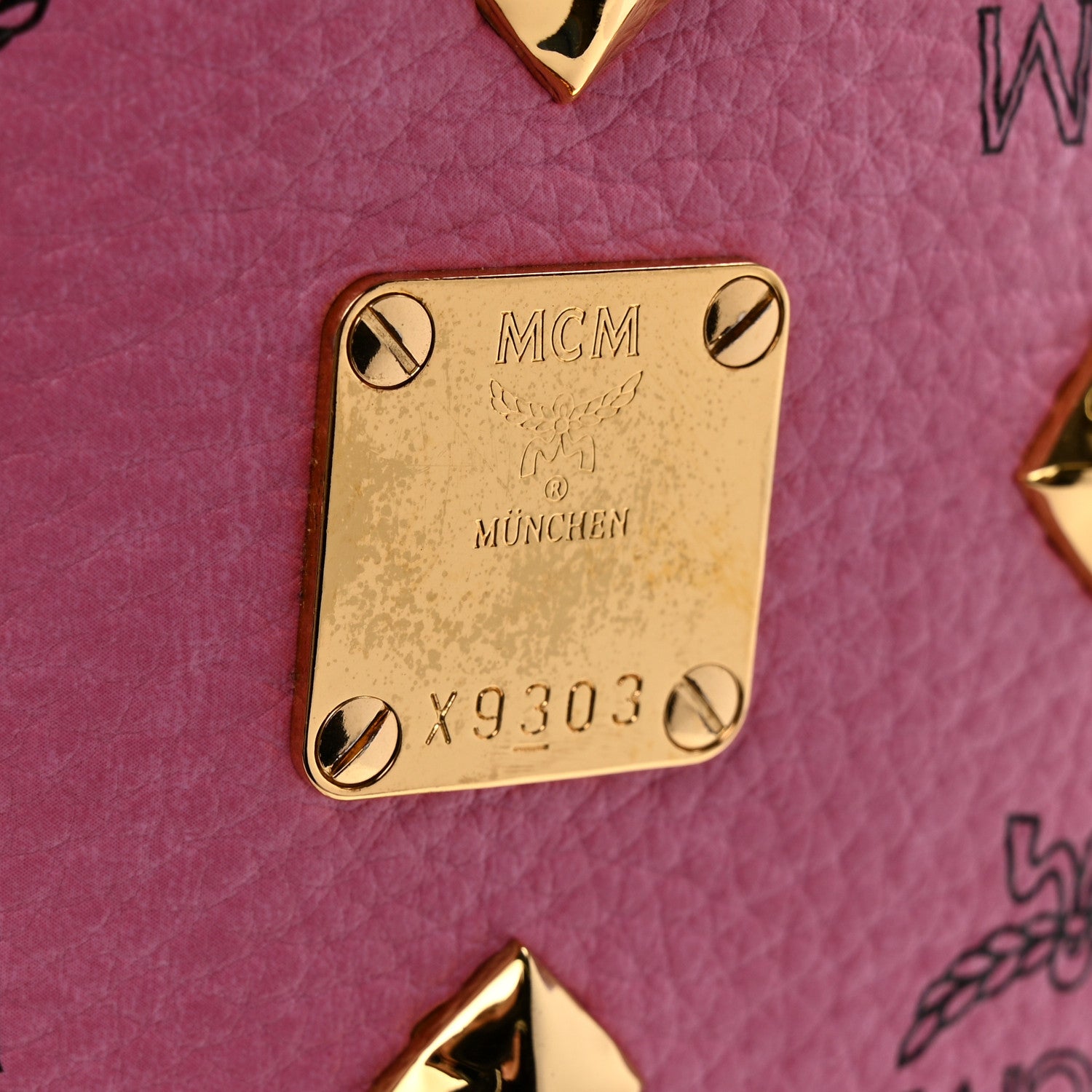 bright pink leather backpack 'Elland' by Pure Luxuries books and binders MINI LENA BACKPACK BAG |