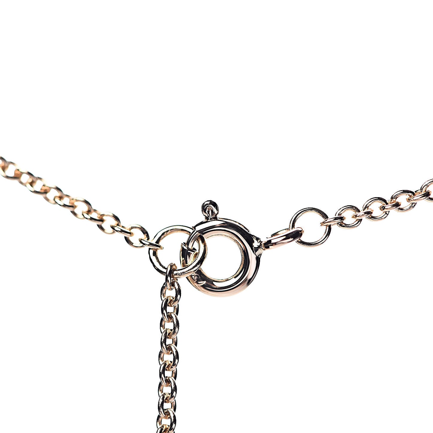 18K Yellow Gold Chain Necklace 18"