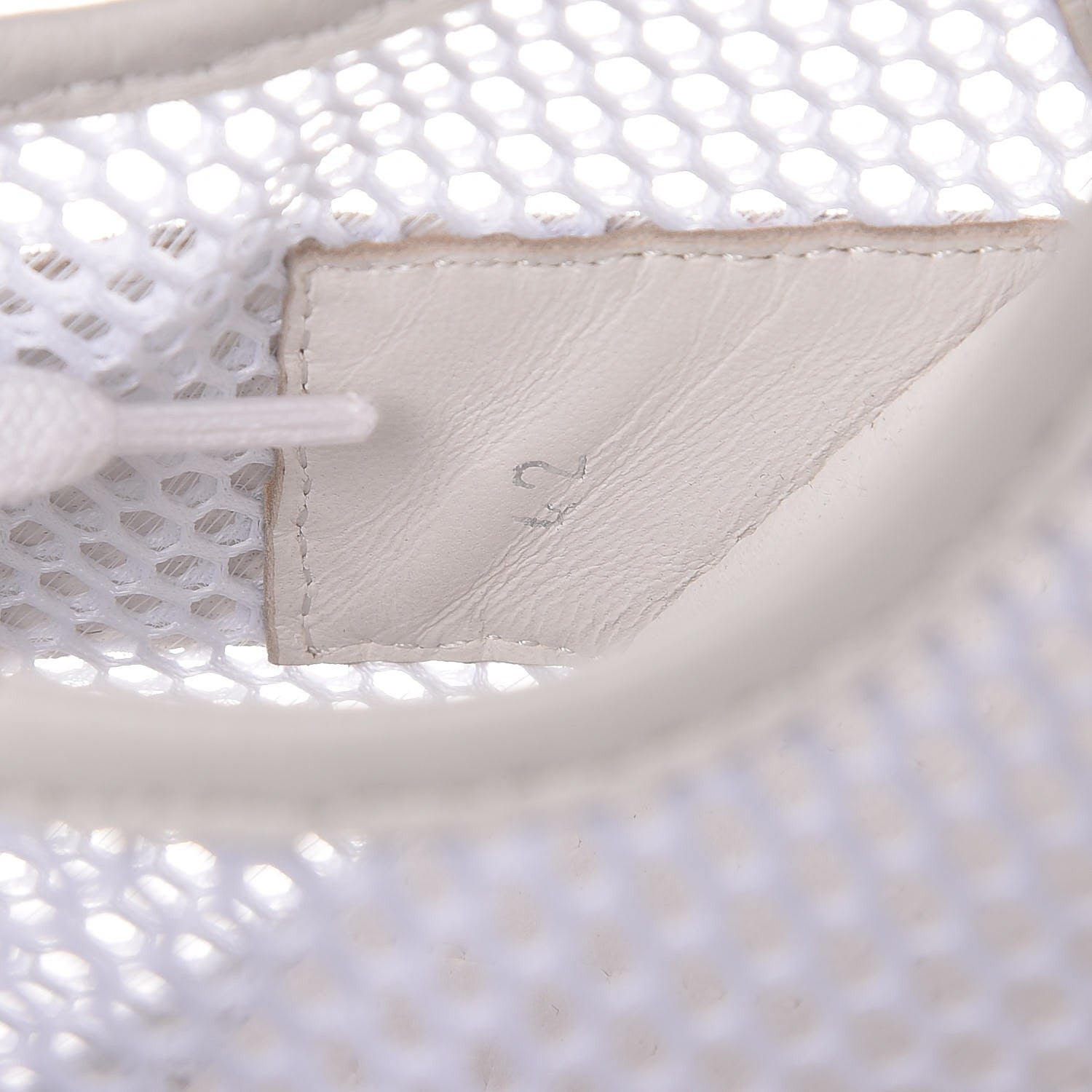 Chanel Fabric Mesh Suede Calfskin Sneakers 42 White 11 of 12