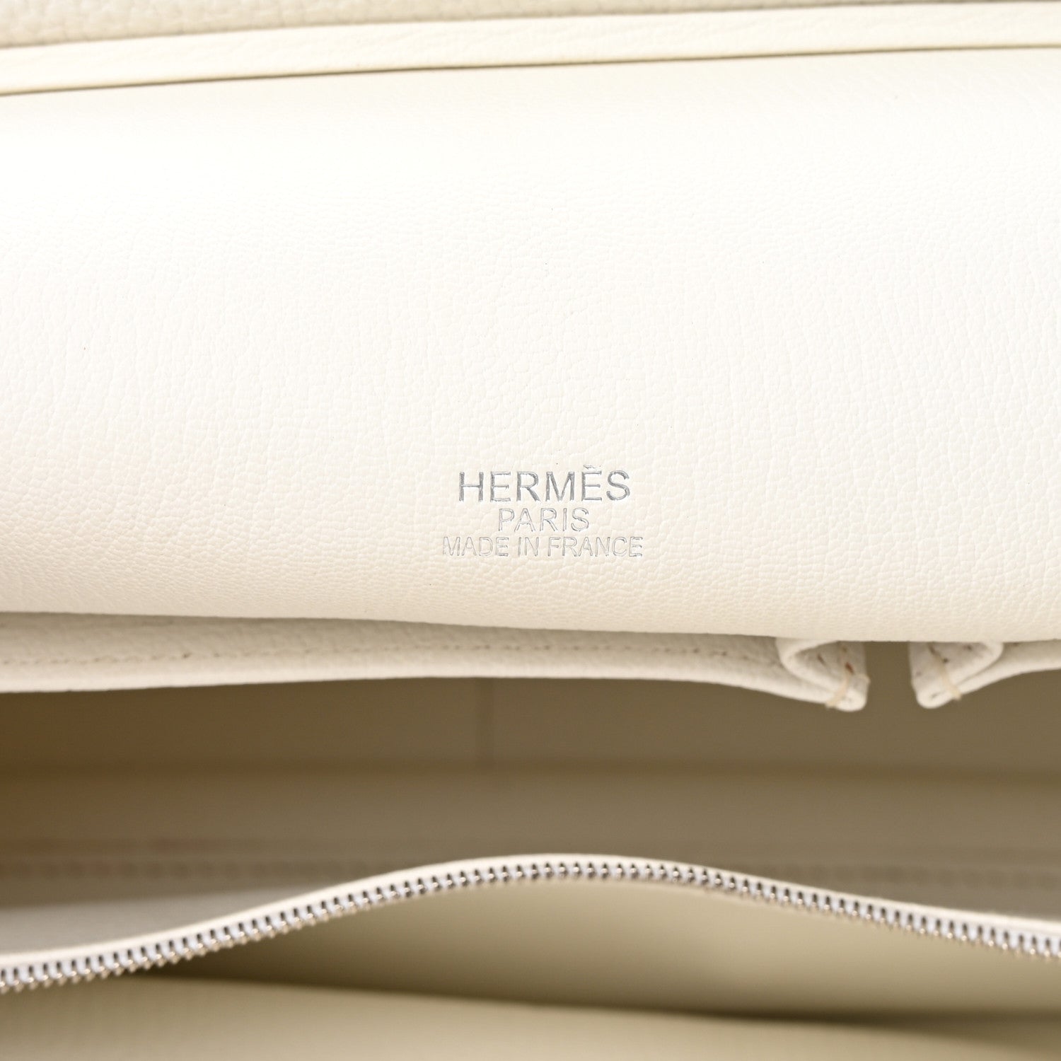 Hermes Taurillon Clemence Jypsiere 31 White 6 of 24