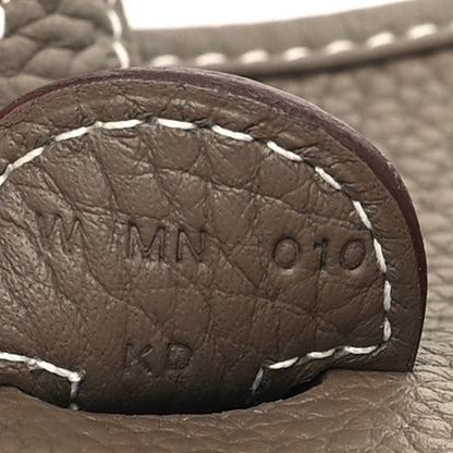 Hermes Taurillon Clemence Evelyne III PM Etoupe 7 of 11