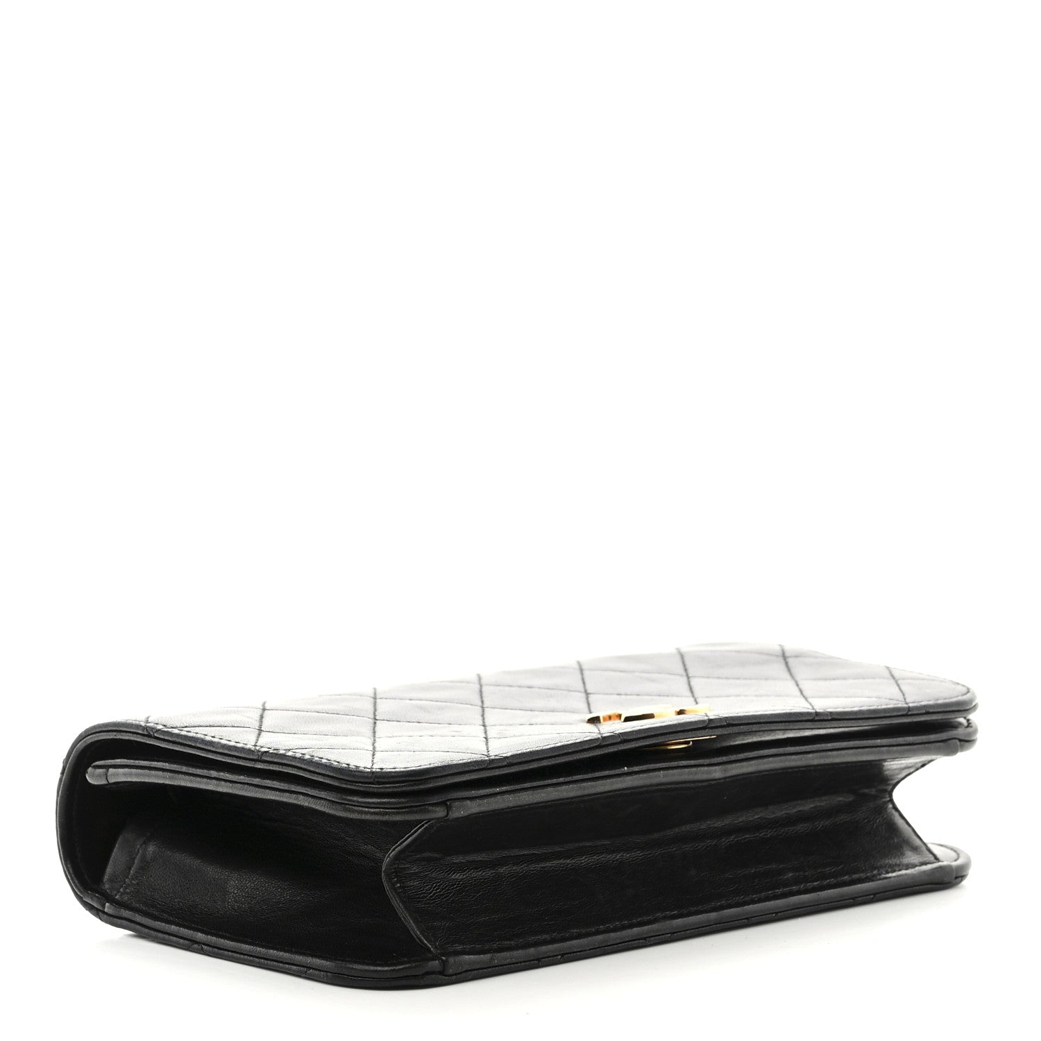 Chanel Lambskin Quilted Small Single Flap Bag Black 4 of 14