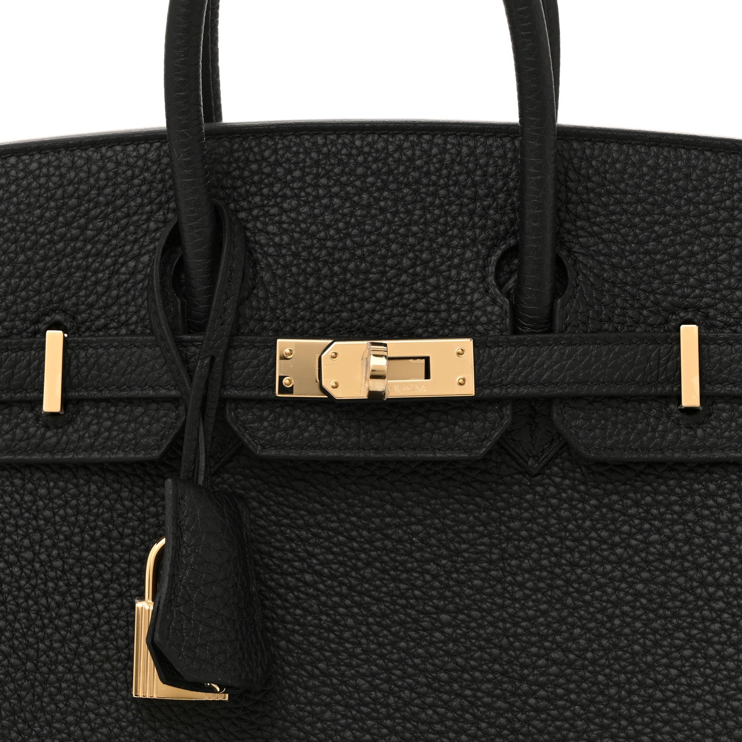 Hermes Togo Birkin 25 Black 7 of 10