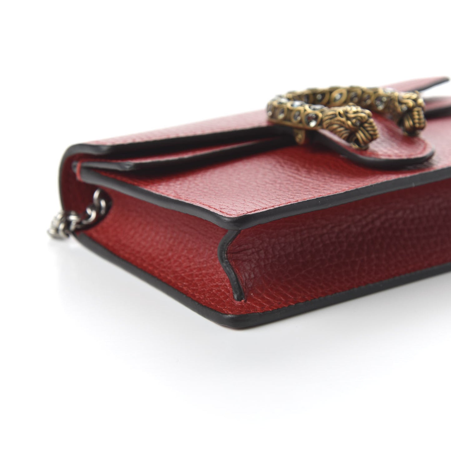 Calfskin Super Mini Dionysus Shoulder Bag Hibiscus Red