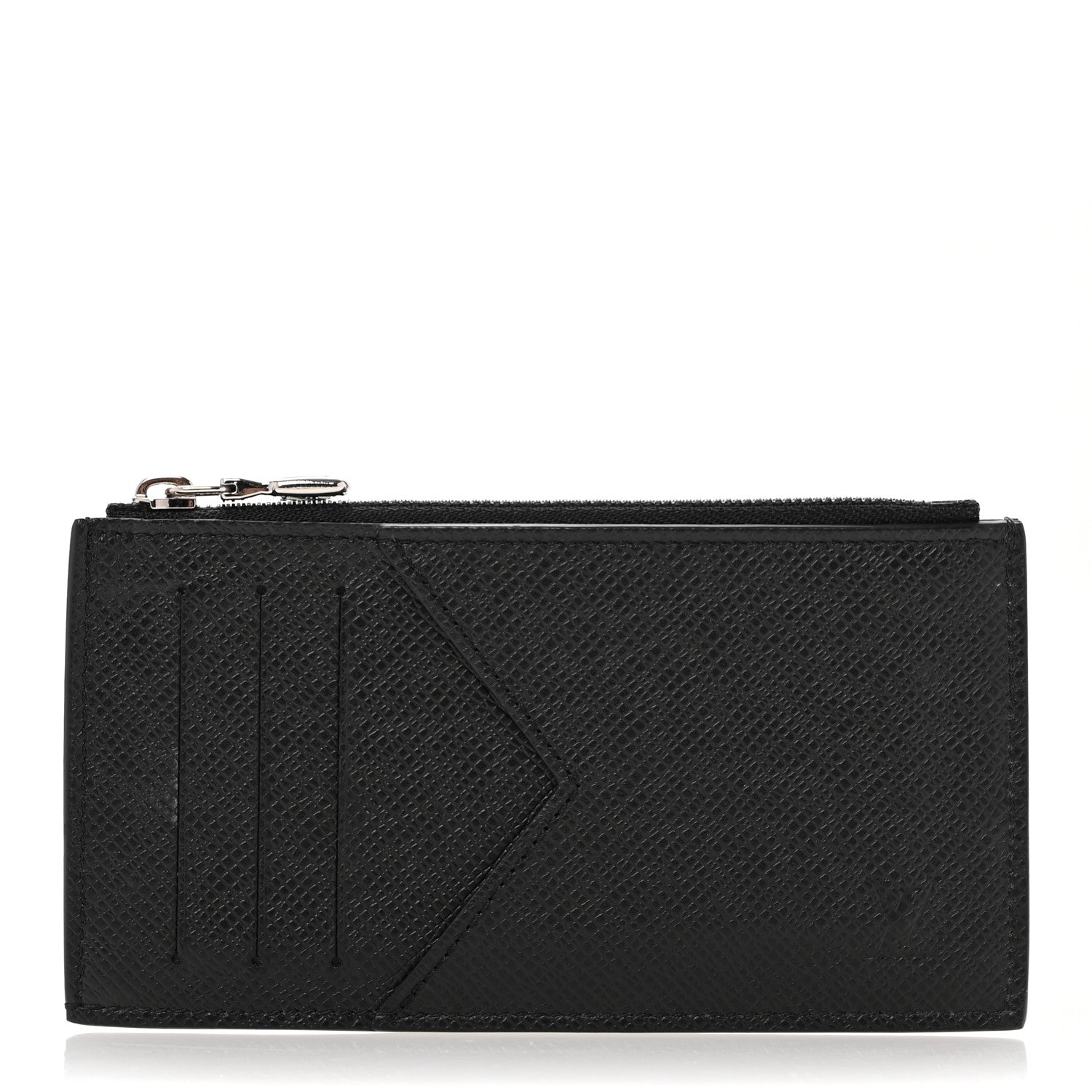 Louis Vuitton Taigarama Coin Card Holder Black 1 of 9