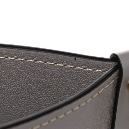 Chloe Shiny Calfskin Goatskin Mini Aby Bi-Color Bucket Light Eucalyptus 10 of 14