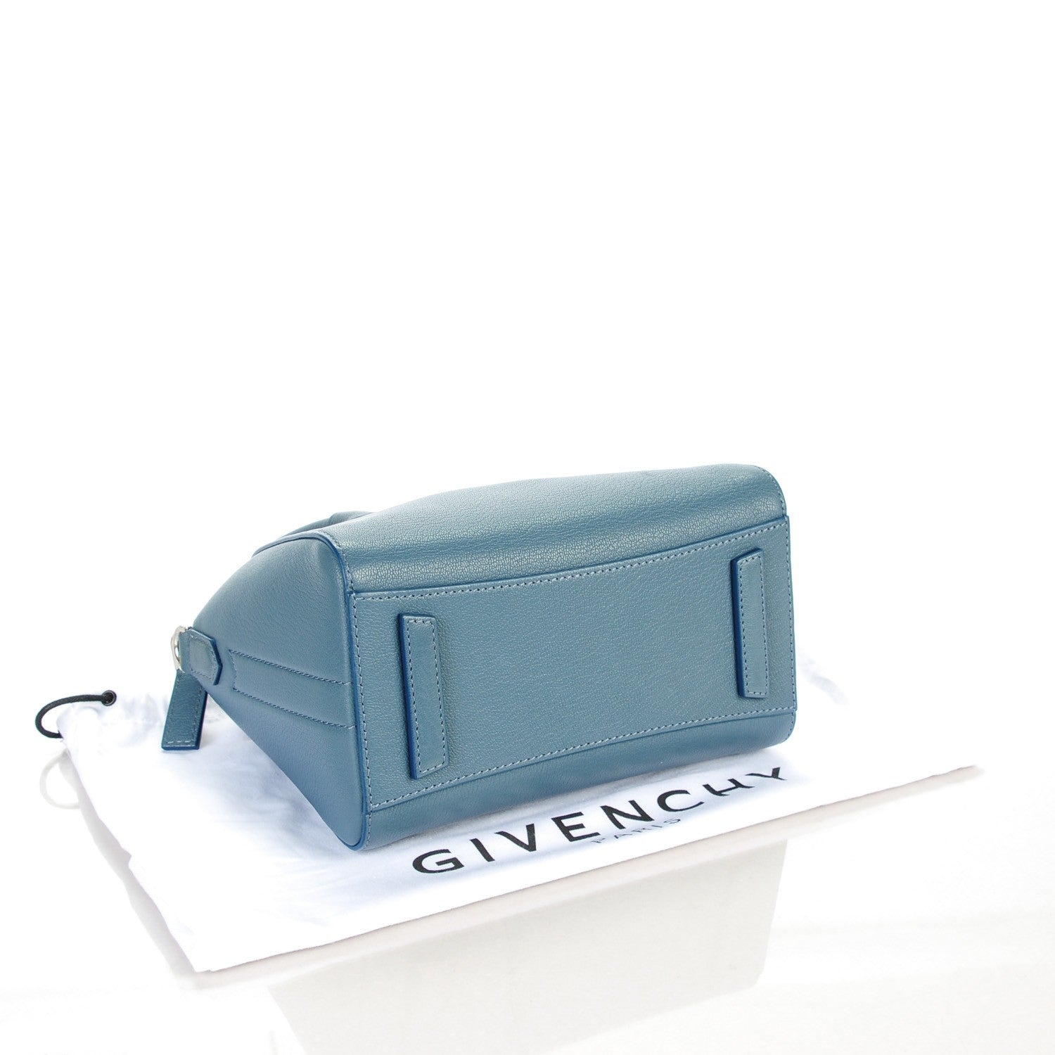 Givenchy Sugar Goatskin Mini Antigona Mineral Blue 4 of 7