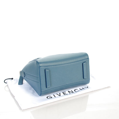 Givenchy Sugar Goatskin Mini Antigona Mineral Blue 4 of 7