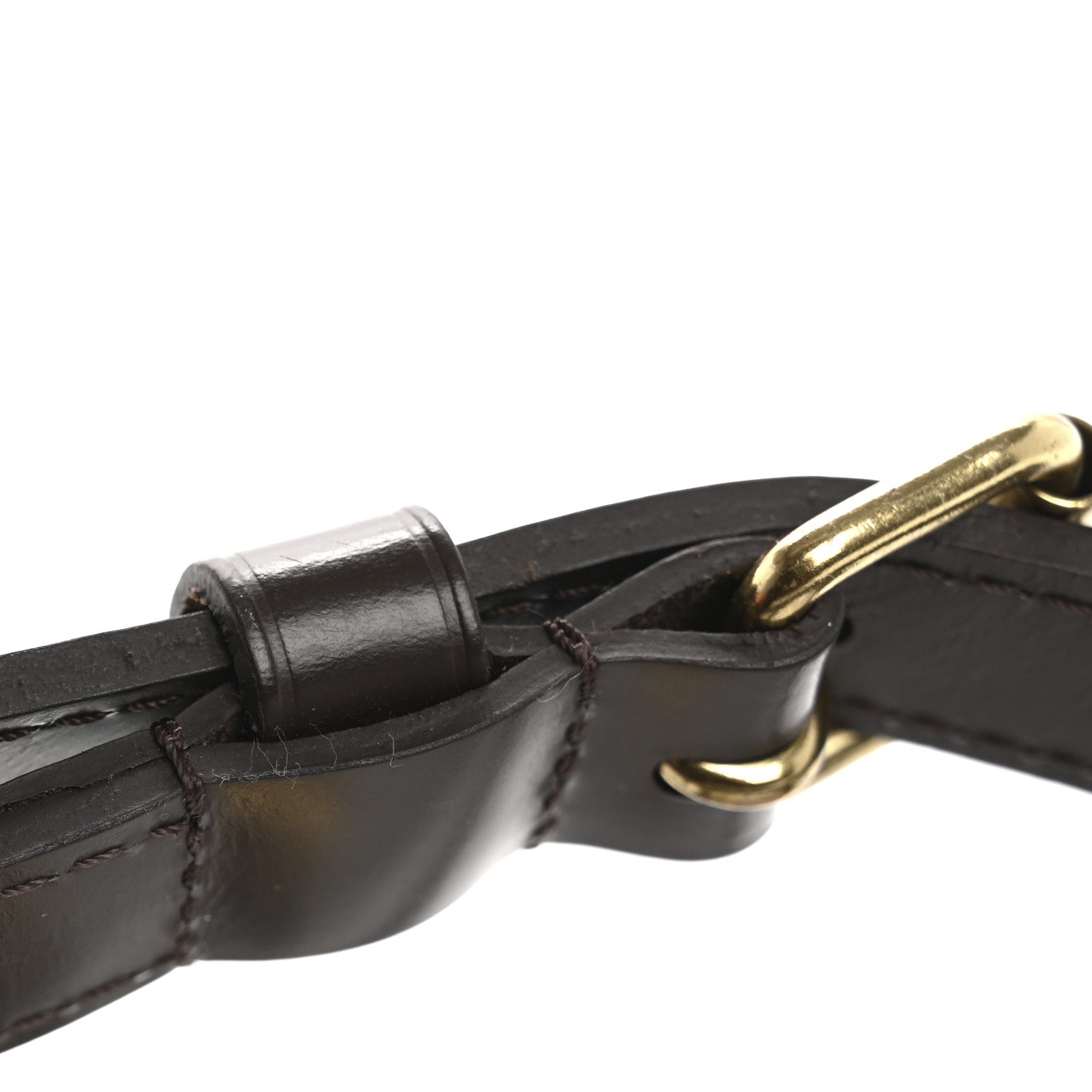 Louis Vuitton Calfskin Adjustable Speedy Bandouliere Shoulder Strap Brown 6 of 6