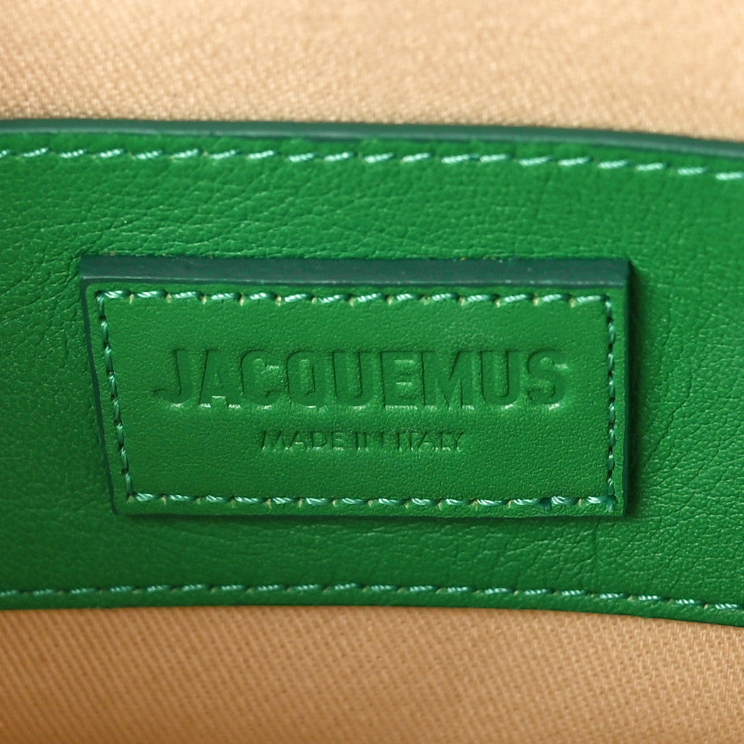 Jacquemus Smooth Calfskin Le Baneto Green 6 of 9