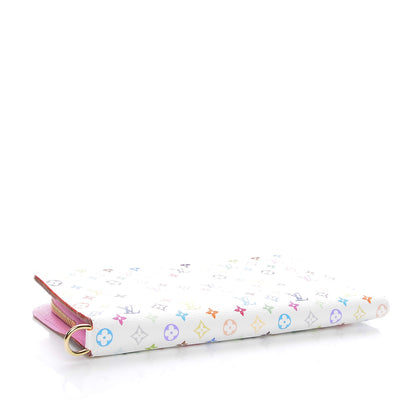 Louis Vuitton Monogram Multicolor Insolite Wallet White Litchi 4 of 8