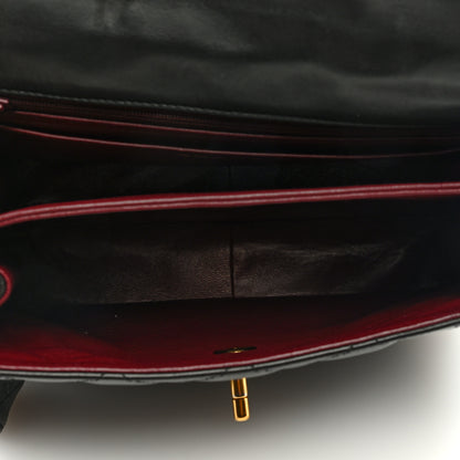 Chanel Lambskin Quilted CC Flap Shoulder Bag Black 5 of 8