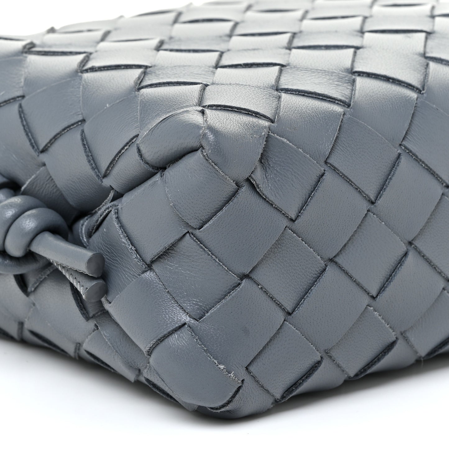 Nappa Intrecciato Mini Loop Camera Bag Thunder