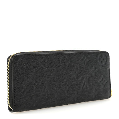 Louis Vuitton Empreinte Clemence Wallet Black 3 of 7