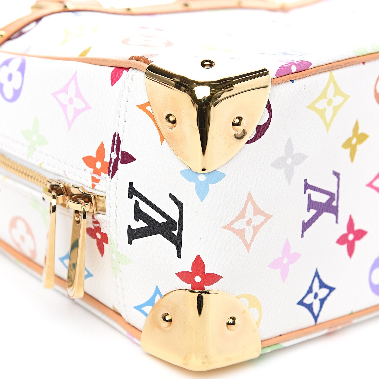 Louis Vuitton Monogram Multicolor Trouville White 7 of 9