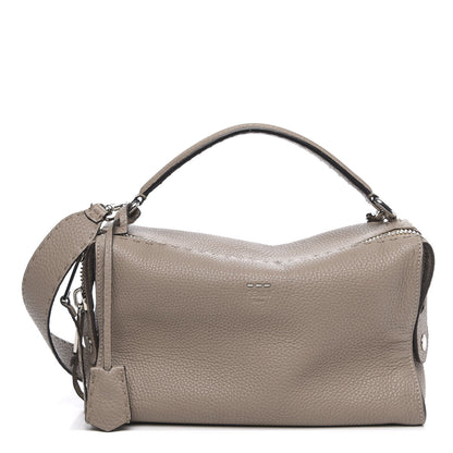Fendi Cuoio Romano Selleria Lei Boston Tote Corda 1 of 10
