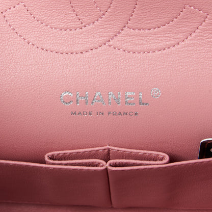 Chanel Lambskin Quilted Medium Double Flap Light Pink 7 of 9