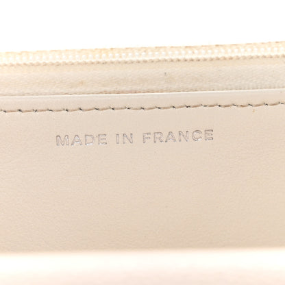 Chanel Caviar Quilted Wallet on Chain WOC White 7 of 12