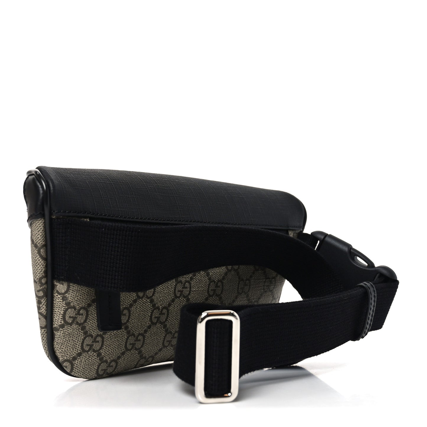 GG Supreme Monogram Belt Bag Black