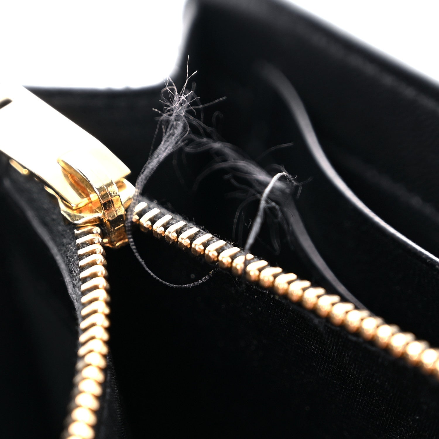 Saint Laurent Glitter Classic Monogram Galactica Chain Wallet Black 10 of 10