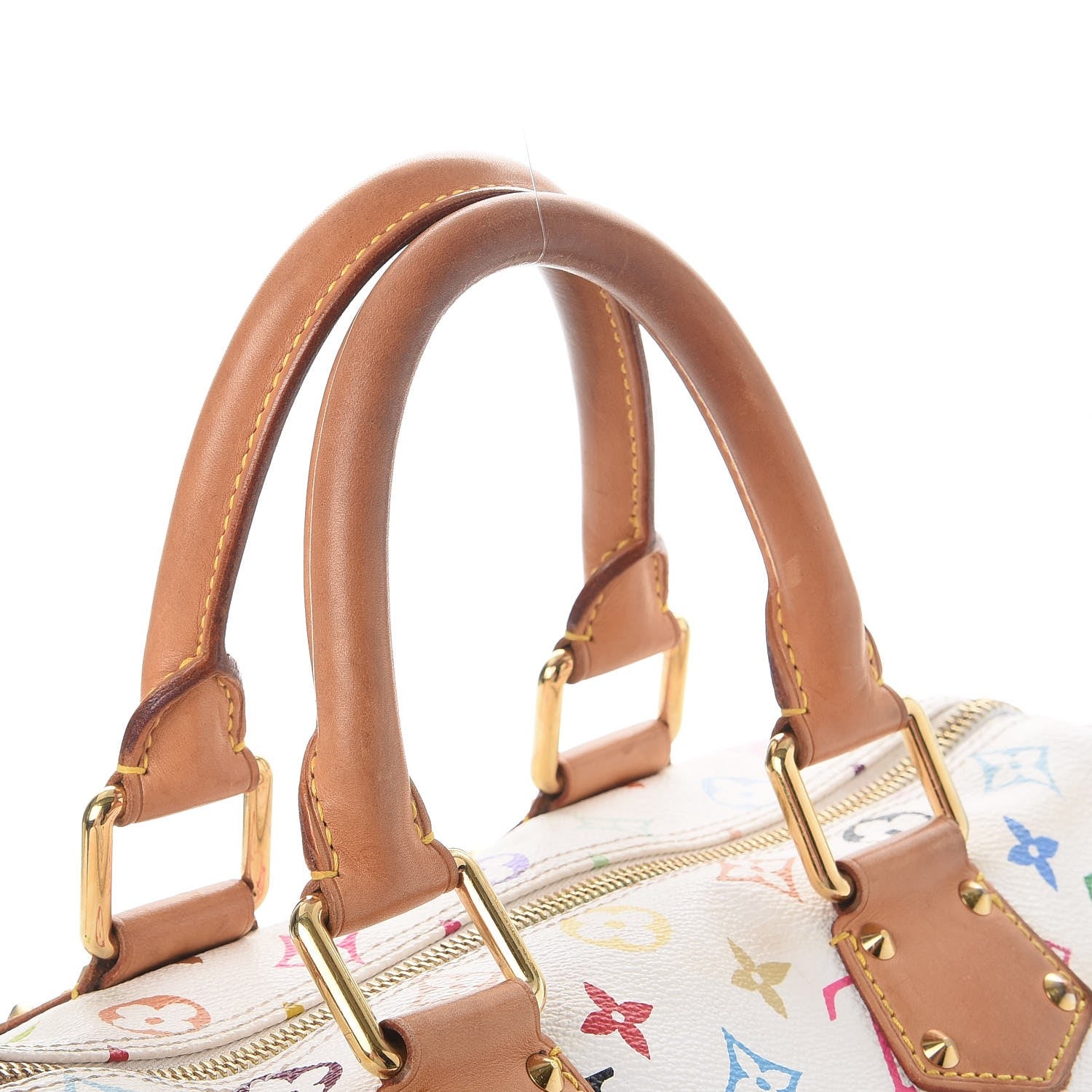 Louis Vuitton Monogram Multicolor Speedy 30 White 9 of 15