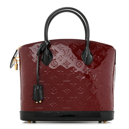 Louis Vuitton Vernis Lockit PM Griotte 1 of 10