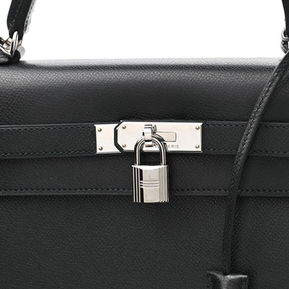 Hermes Epsom Kelly Sellier 32 Black 8 of 10