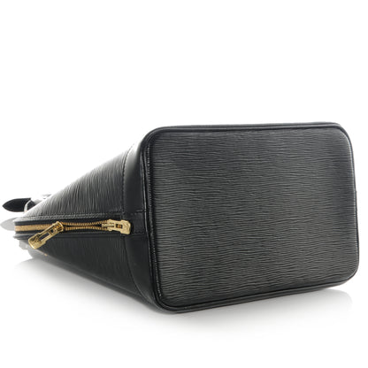 Louis Vuitton Epi Alma PM Black 4 of 7