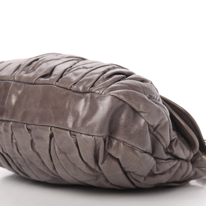 Miu Miu Nappa Matelasse Coffer Hobo Juta 7 of 12