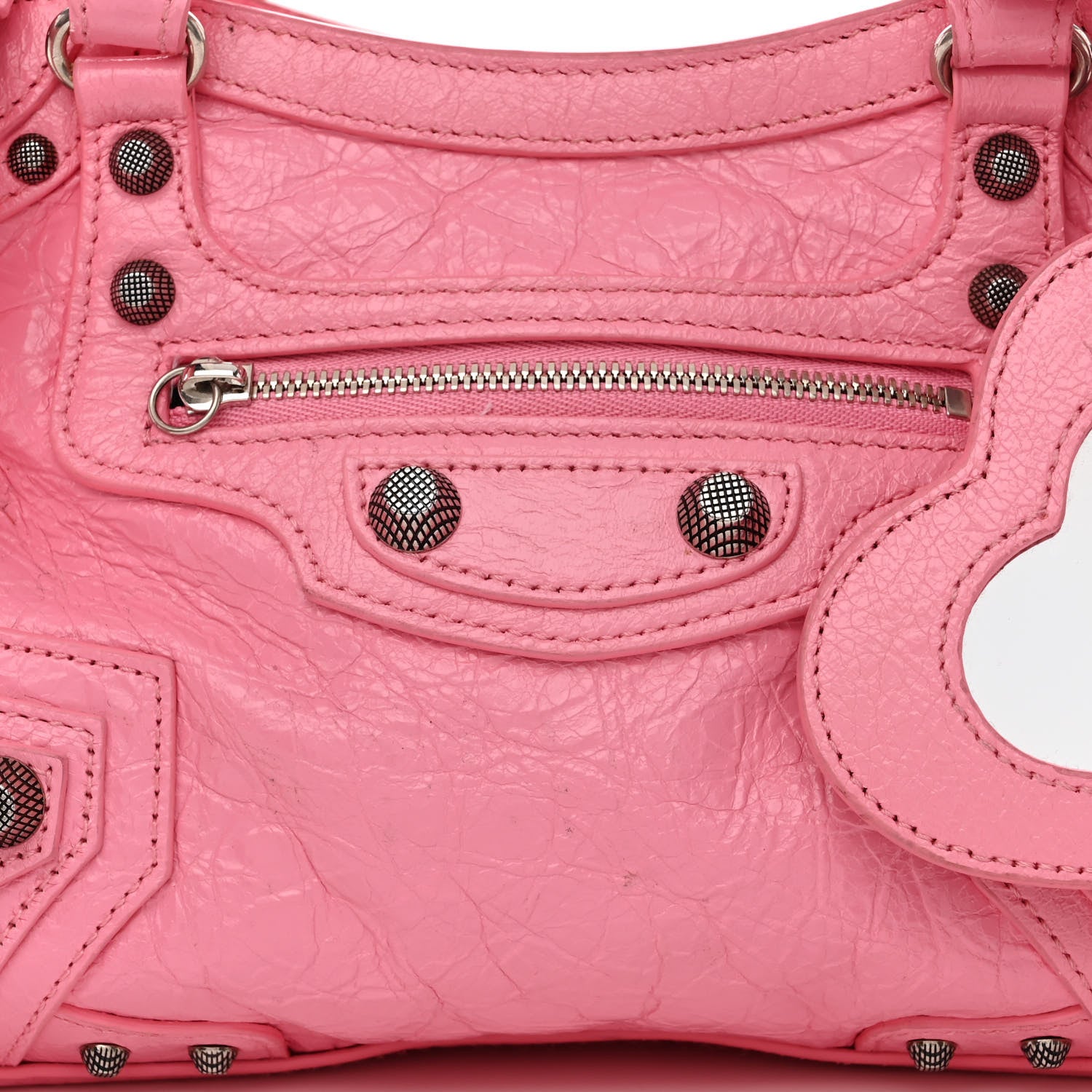 Balenciaga Agneau Arena Neo Cagole Handbag XS Sweet Pink 9 of 23
