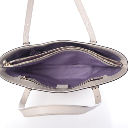Gucci Calfskin Flora Infinity Small Nice Tote Off White 5 of 21
