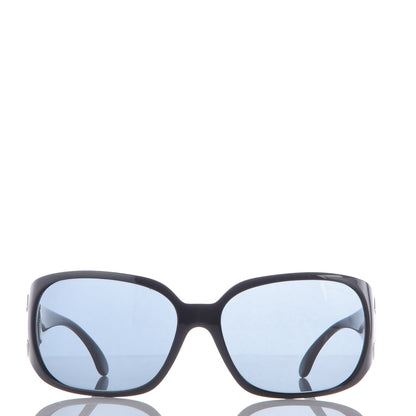 Chanel CC Sunglasses 6014 Black 2 of 8