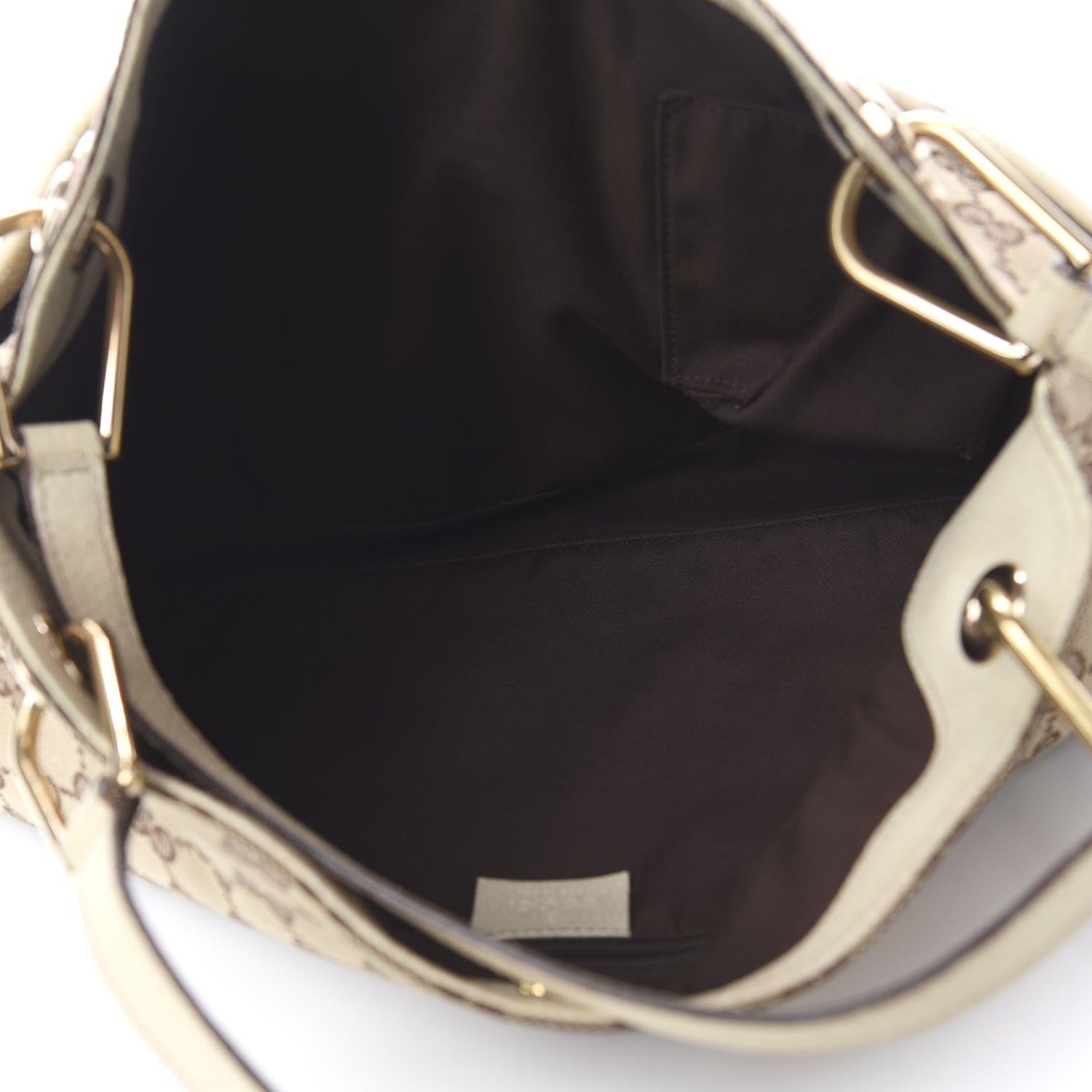 Gucci Monogram Medium Eclipse Shoulder Bag Off White 5 of 17