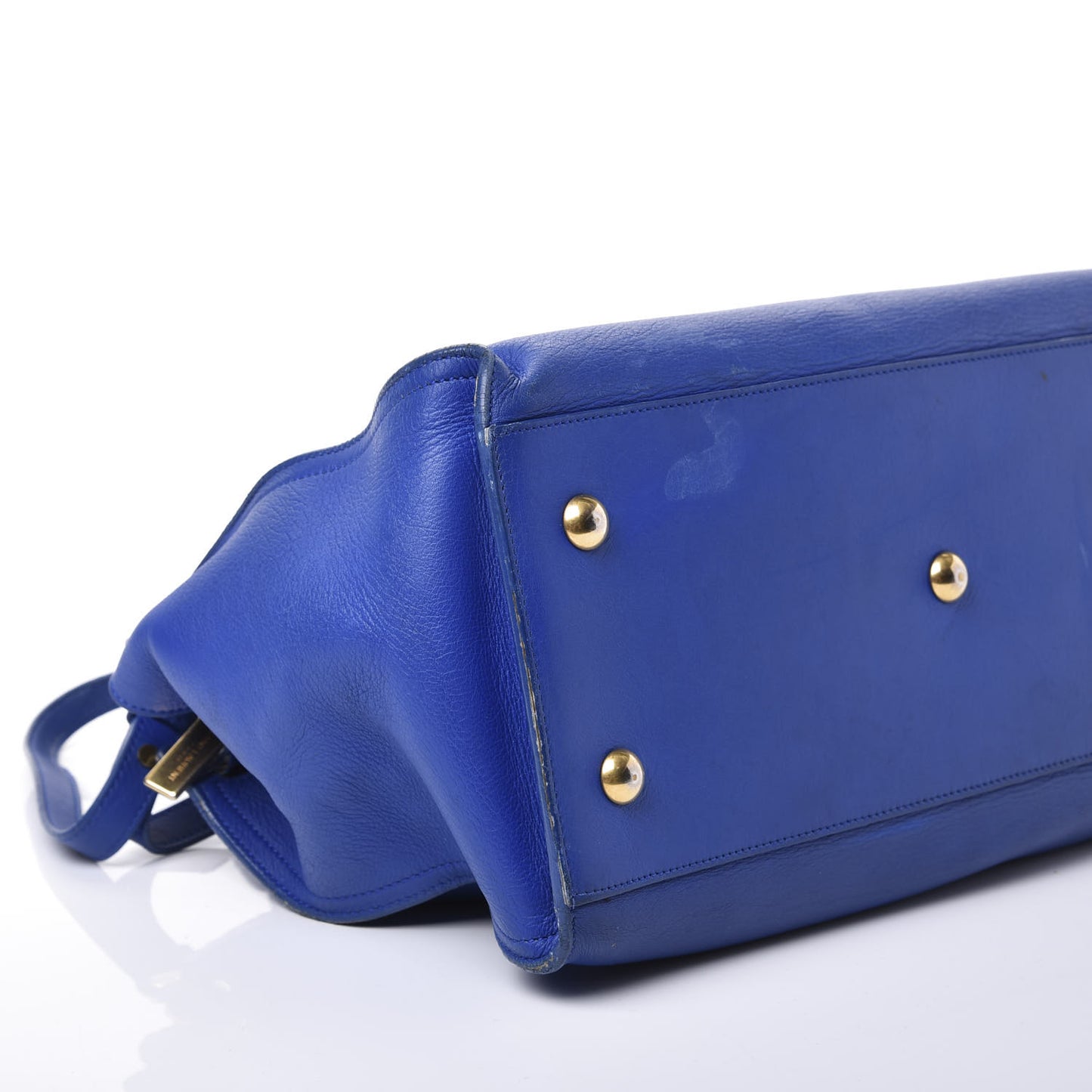 Calfskin Small Classic Y Cabas Royal Blue