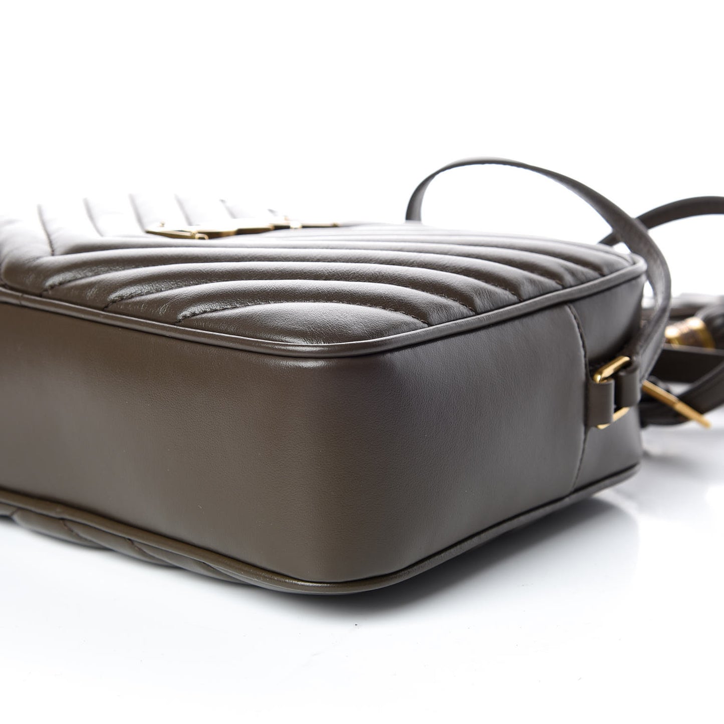 Calfskin Matelasse Monogram Lou Camera Bag Faggio