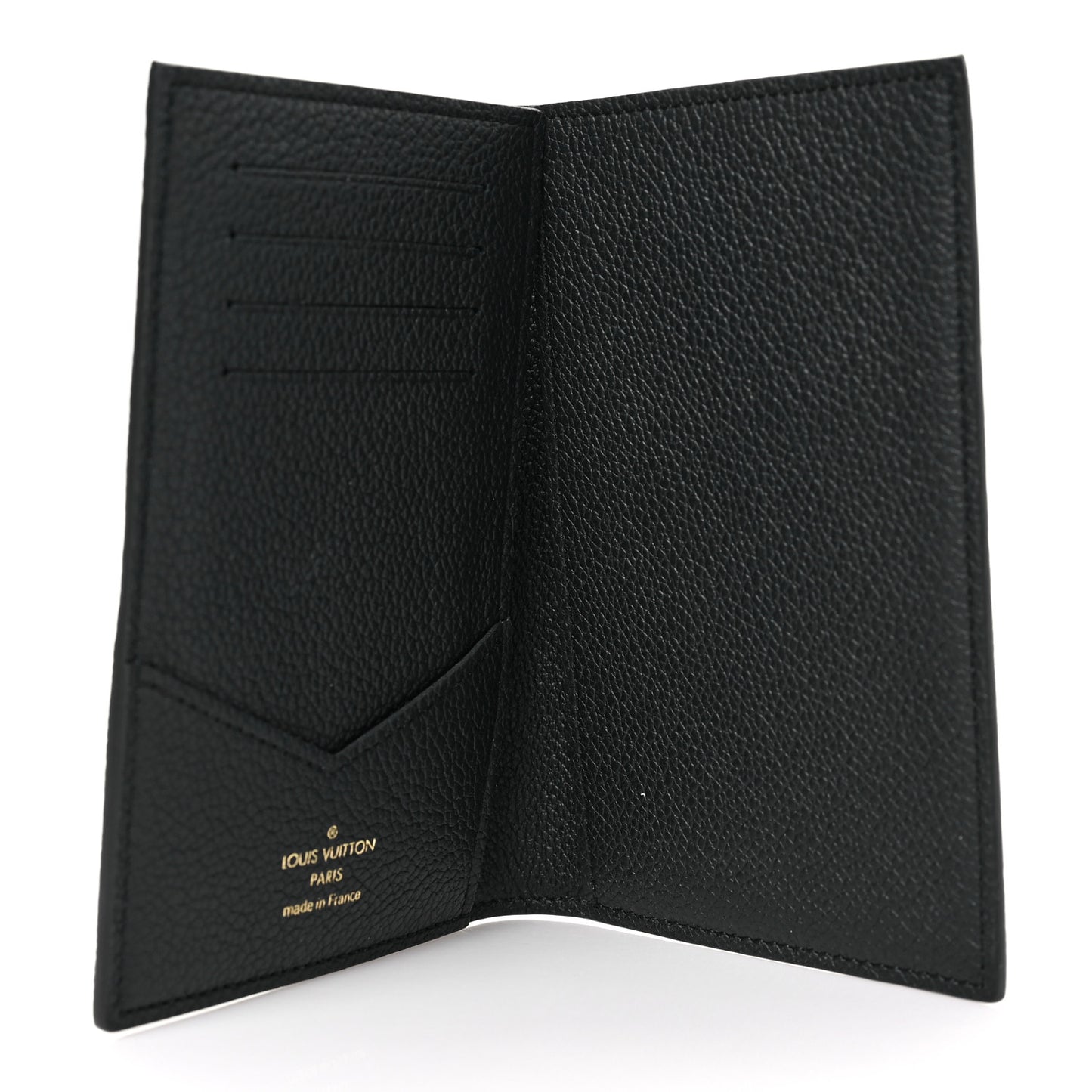 Empreinte Monogram Passport Cover Black
